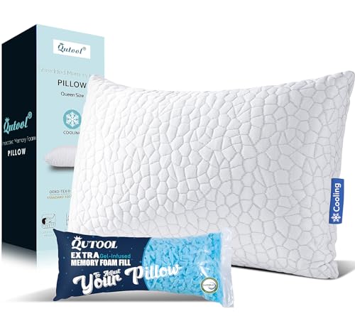 Coop Home Goods - Adjustable Shredded Gel Memory Foam and Poly Fiber Fill -  1/2 lb Refill for Eden Pillow : : Home