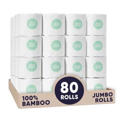 Aware 100% 3-ply Bamboo Toilet Paper, 12 Rolls, FSC Certified, 350  Sheets, 4200 Count, Pack of 12, Unscented, Plastic-Free