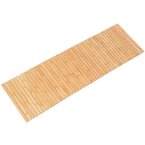 Wood Bathroom Mat, Wood Shower Mat for Indoor & Outdoor, Easy to Clean  Shower Mat Non-Slip Floor Mat for Shower, Bathtub, Spa, Sauna, Entryway,  Pool