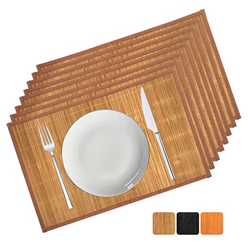 Set of 4 PCS Placemats Non-Slip Washable Cloth Dining Table Place Mats  Kitchen