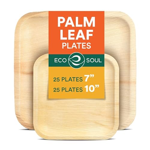 Eco Soul Plates, Round, 9 Inch - 50 plates